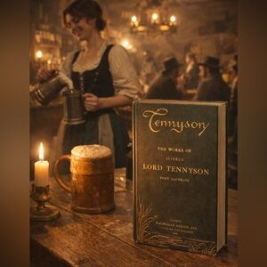 Victorian Poetry Book Lord Tennyson 1896